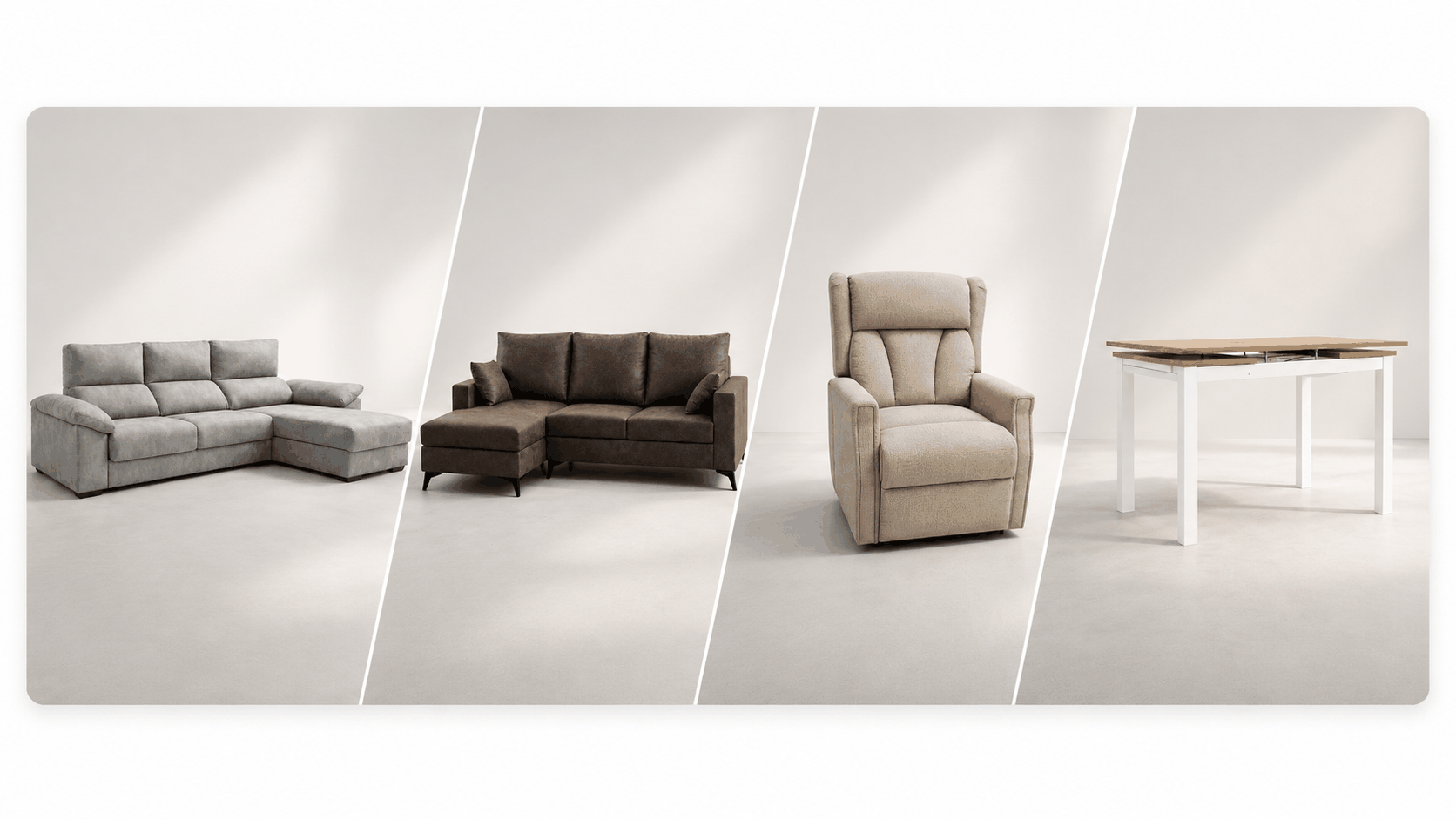 Glowfield Global furniture and home goods product banner